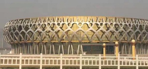 激光切割鋼構(gòu)建筑